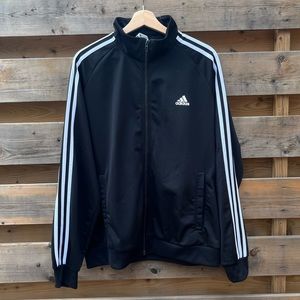 Adidas Zip Sweater - Black